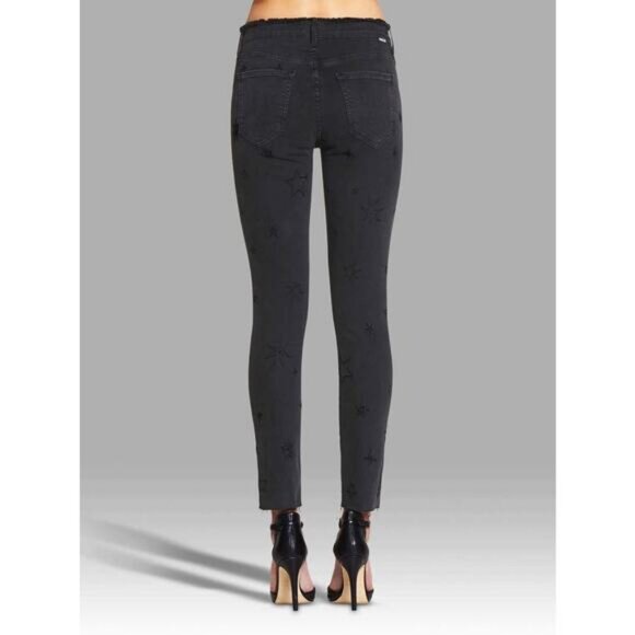 MOTHER Double Fray Charmer Jean In Written In The Stars Size 26 - Picture 3 of 10